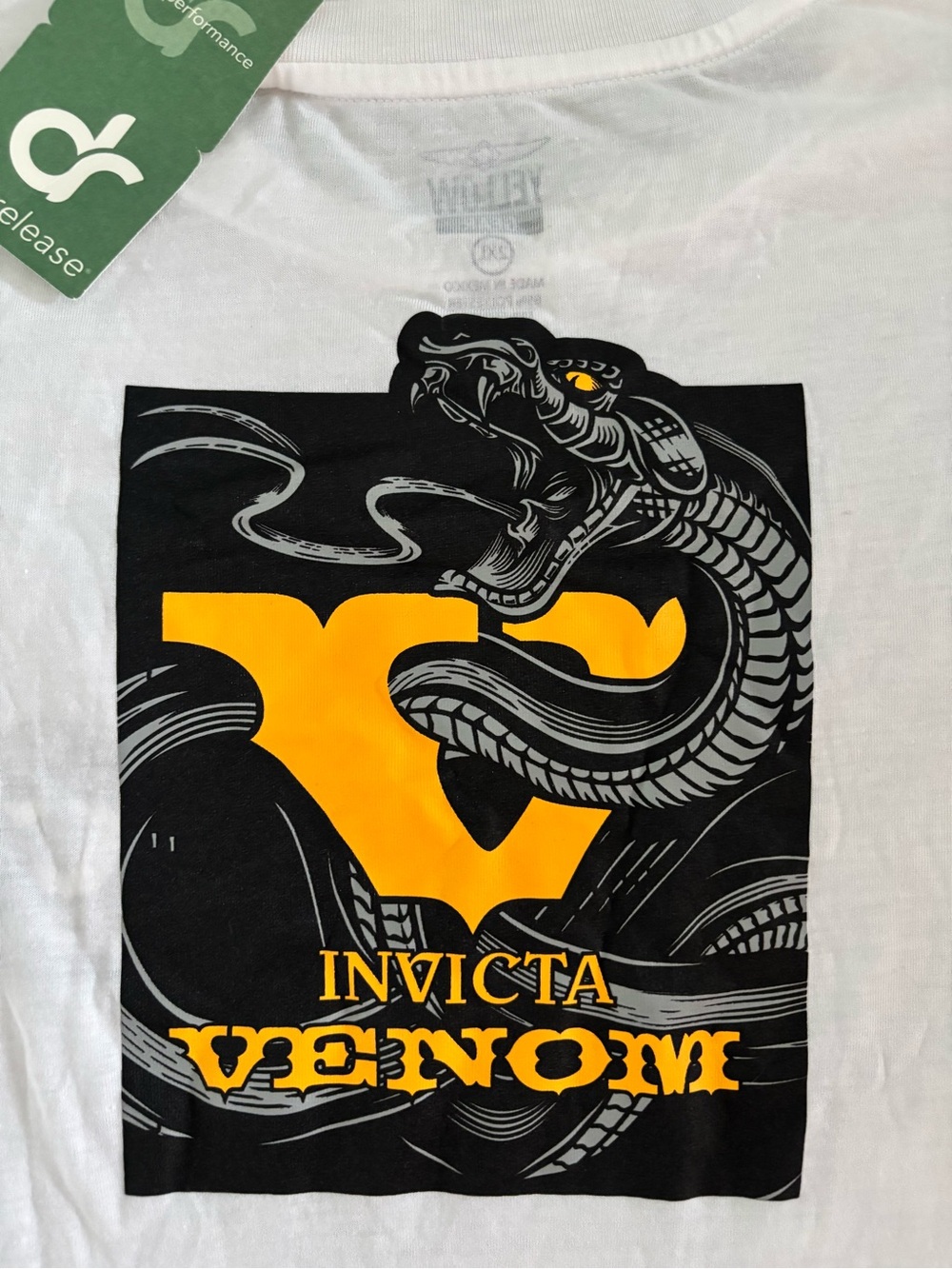 Invicta Venom Yellow Gear T-Shirt men’s 2XL, BNWT , Miami formula booth